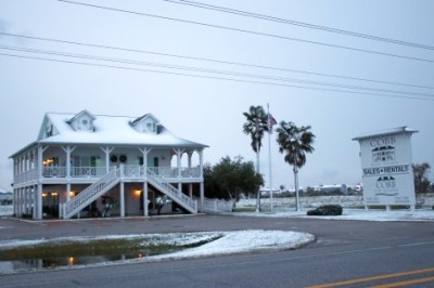 Snow on the Beach