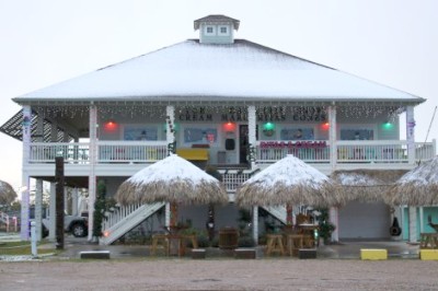 Snow on the Beach