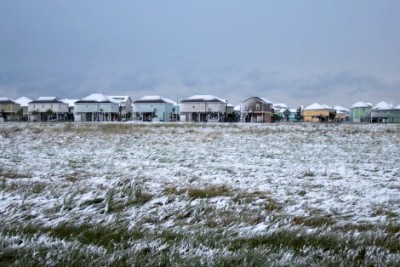 Snow on the Beach