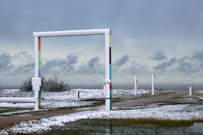 Snow on the Beach