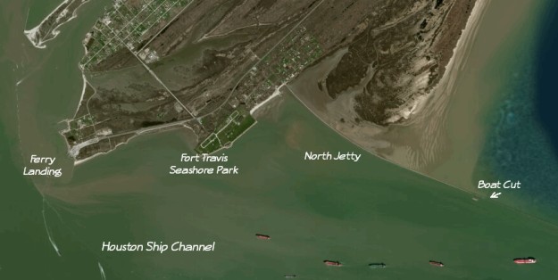 North Jetty - Bolivar Peninsula