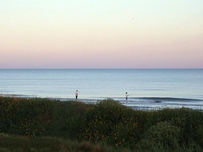 Sunset fishing