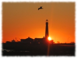 Bolivar Lighthouse at Sunrise, December 2009