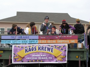 Mardi Gras Parade 2010-Crystal Beach, Texas