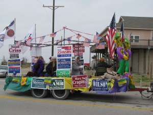 Mardi Gras Parade 2010-Crystal Beach, Texas