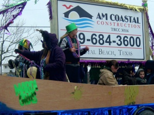 Mardi Gras Parade 2010-Crystal Beach, Texas