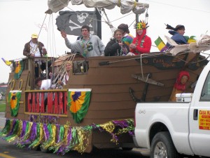 Mardi Gras Parade 2011-Crystal Beach, Texas