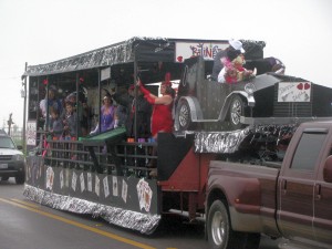 Mardi Gras Parade 2012-Crystal Beach, Texas