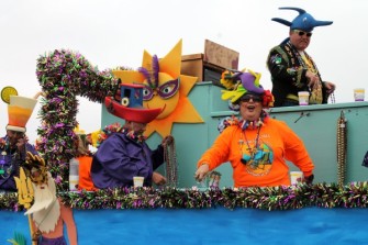 2013 Mardi Gras Parade, Crystal Beach, Texas