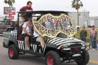 2013 Mardi Gras Parade, Crystal Beach, Texas