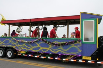 2013 Mardi Gras Parade, Crystal Beach, Texas