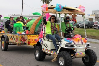 2013 Mardi Gras Parade, Crystal Beach, Texas