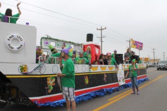 2013 Mardi Gras Parade, Crystal Beach, Texas