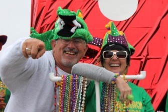 2013 Mardi Gras Parade, Crystal Beach, Texas