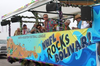 2013 Mardi Gras Parade, Crystal Beach, Texas