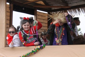 2013 Mardi Gras Parade, Crystal Beach, Texas