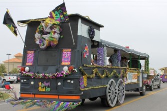 2013 Mardi Gras Parade, Crystal Beach, Texas