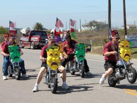 Mardi Gras Parade 2014-Crystal Beach, Texas