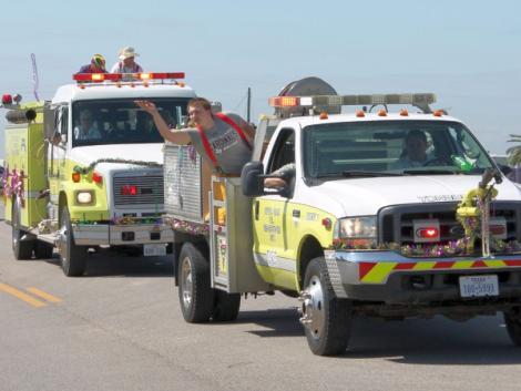 Mardi Gras Parade 2014-Crystal Beach, Texas