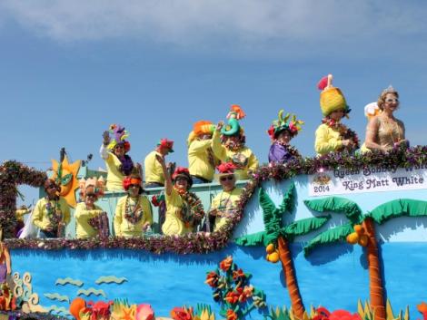 Mardi Gras Parade 2014-Crystal Beach, Texas