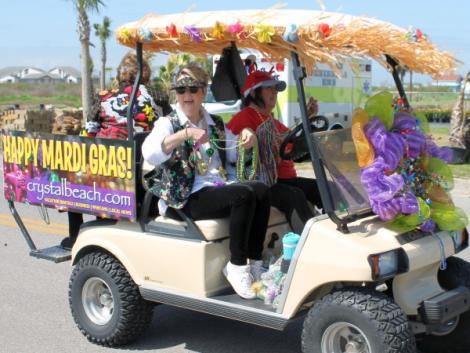 Mardi Gras Parade 2014-Crystal Beach, Texas