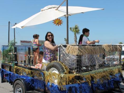 Mardi Gras Parade 2014-Crystal Beach, Texas