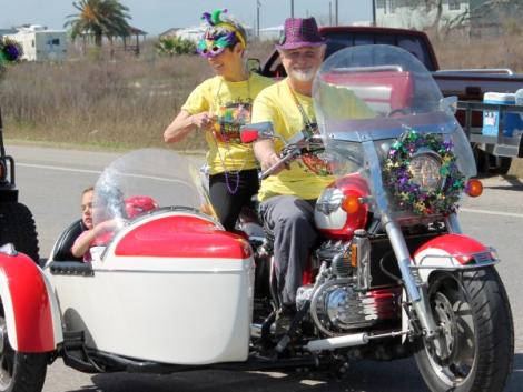 Mardi Gras Parade 2014-Crystal Beach, Texas