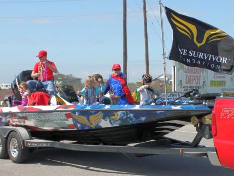 Mardi Gras Parade 2014-Crystal Beach, Texas