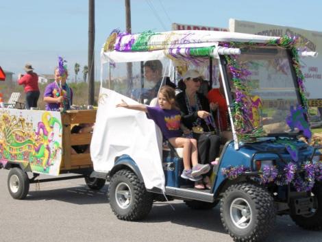 Mardi Gras Parade 2014-Crystal Beach, Texas