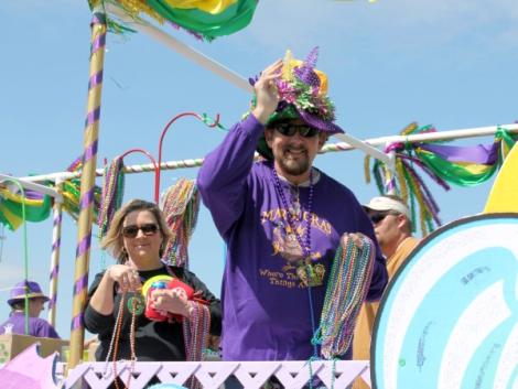 Mardi Gras Parade 2014-Crystal Beach, Texas