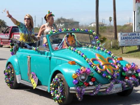 Mardi Gras Parade 2014-Crystal Beach, Texas