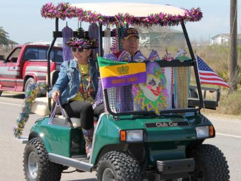 Mardi Gras Parade 2014-Crystal Beach, Texas