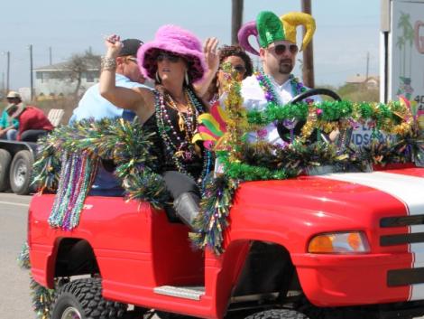 Mardi Gras Parade 2014-Crystal Beach, Texas