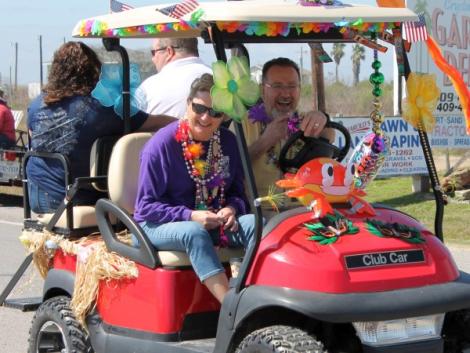 Mardi Gras Parade 2014-Crystal Beach, Texas