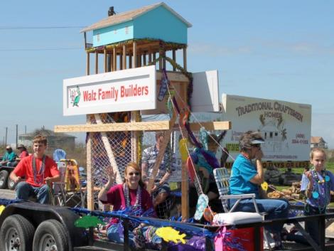 Mardi Gras Parade 2014-Crystal Beach, Texas