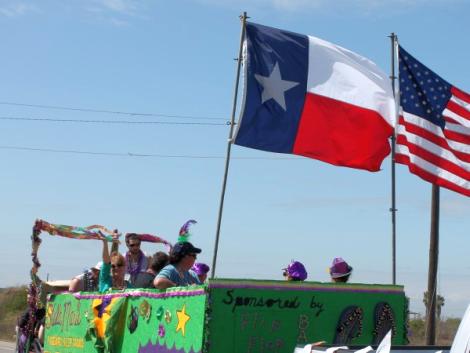 Mardi Gras Parade 2014-Crystal Beach, Texas