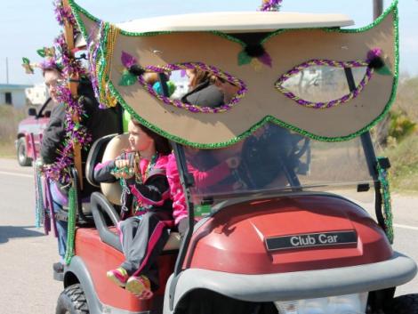 Mardi Gras Parade 2014-Crystal Beach, Texas