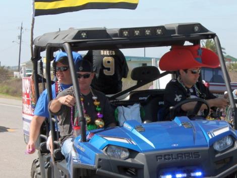 Mardi Gras Parade 2014-Crystal Beach, Texas