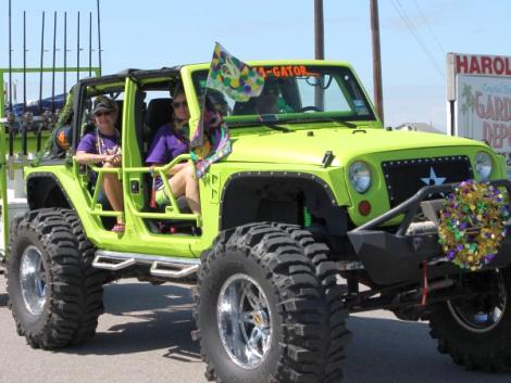 Mardi Gras Parade 2014-Crystal Beach, Texas