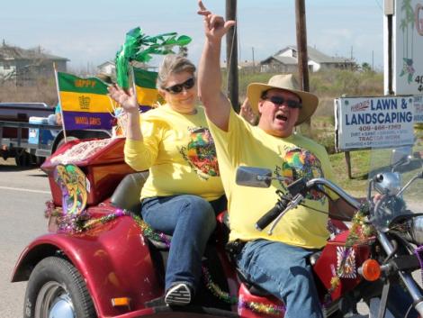 Mardi Gras Parade 2014-Crystal Beach, Texas