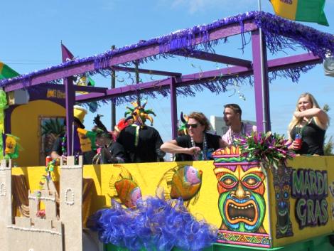 Mardi Gras Parade 2014-Crystal Beach, Texas