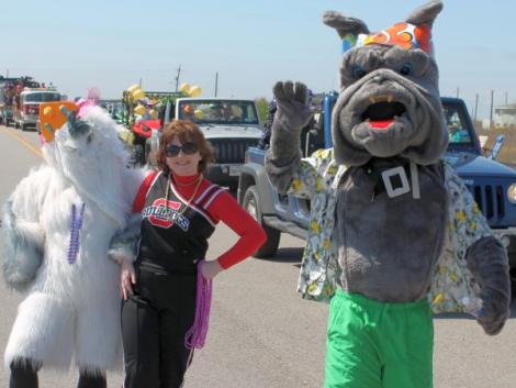 Mardi Gras Parade 2014-Crystal Beach, Texas