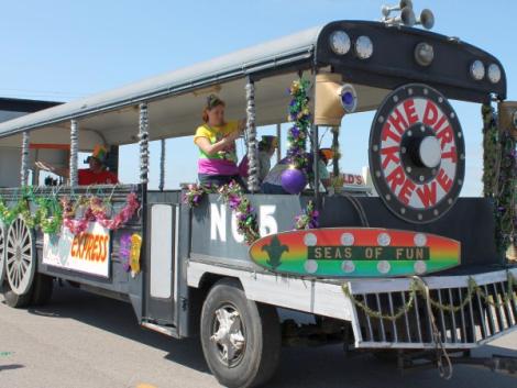 Mardi Gras Parade 2014-Crystal Beach, Texas