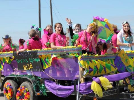 Mardi Gras Parade 2014-Crystal Beach, Texas