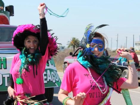 Mardi Gras Parade 2014-Crystal Beach, Texas