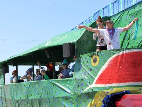 Mardi Gras Parade 2014-Crystal Beach, Texas