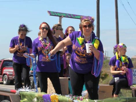 Mardi Gras Parade 2014-Crystal Beach, Texas