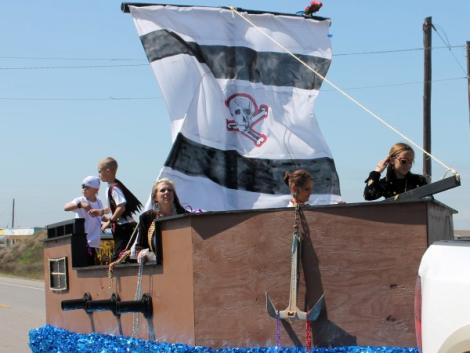 Mardi Gras Parade 2014-Crystal Beach, Texas