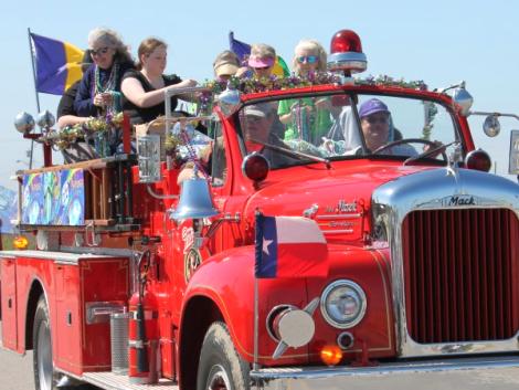 Mardi Gras Parade 2014-Crystal Beach, Texas