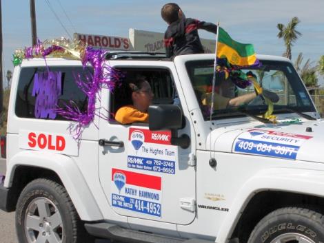 Mardi Gras Parade 2014-Crystal Beach, Texas